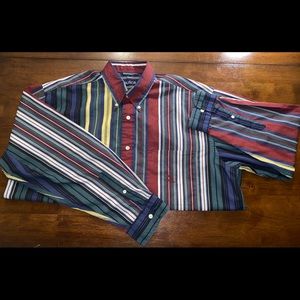 Men’s Large Nautica Long Sleeve Button down